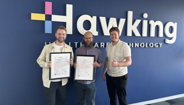  Hawking receives ISO 27001 and NEN 7510 certifications